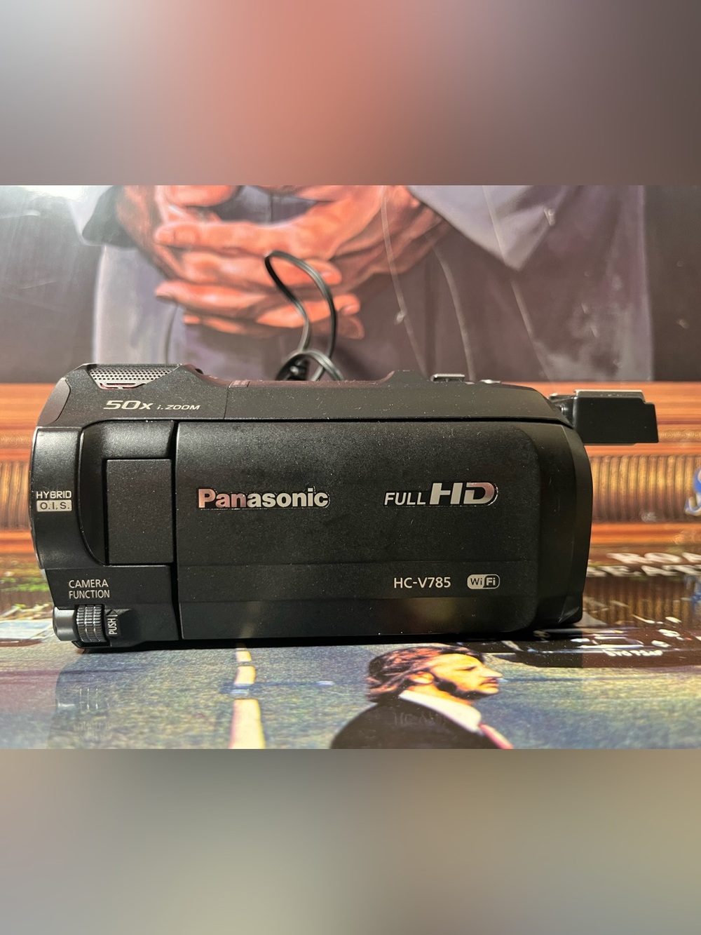 Panasonic FULL HD 50x zoom HC-V785 camera camcorder Wifi Tested